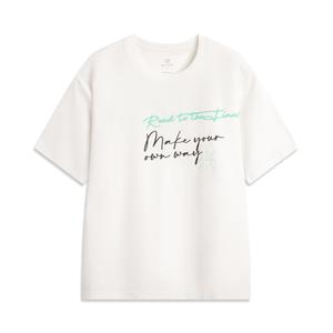 LINING Футболка мужская Basketball Collection Champagne White