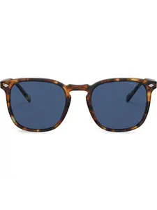 Солнцезащитные очки в квадратной оправе черепаховой расцветки Vogue Eyewear, коричневый