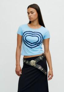 Футболка Résumé Print T-shirt, Light Blue