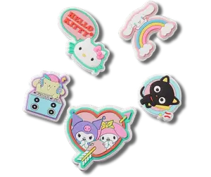 Джиббитсы Hello Kitty and Friends 5 Pack Crocs