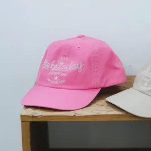 Кепка с вышитым логотипом Branshes, цвет Pink