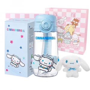 Чашка пластиковая Katy Cat Cinnamoroll 550ml Sanrio, Cinnamoroll+Box+Large Doll