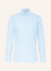 Рубашка пятого уровня по фигуре Olymp, голубой