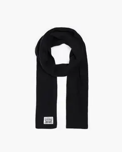 Мужской шарф с нашивками Levi's, черный