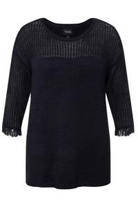 Свитер Ulla Popken, темно-синий