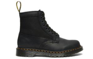Ботинки Dr.Martens 1460 Panel Leather Lace Boots Black/Yellow