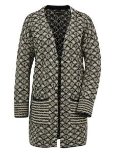 MADELEINE Вязаный кардиган в бежевом цвете