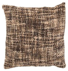 Подушка J-LINE Mushroom Grove, 45x45x45 см, коричневый