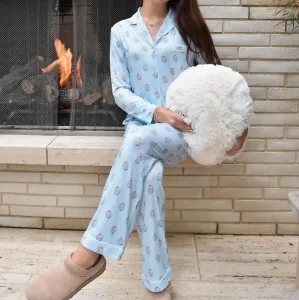 Детский пижамный комплект Maia Pants Pj Set с принтом Хануки (25 шт.) для Хануки Katiejnyc