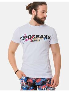 Футболка БЕЛОГО цвета Cipo & Baxx