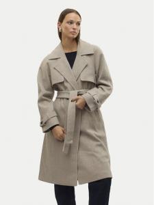 Переходное пальто стандартного кроя Vero Moda, бежевый