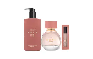 Наборы духов 7 мл + 50 мл + 250 мл Victoria'S Secret, perfume 7ml + perfume 50ml + body lotion 250ml