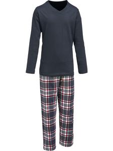 Erwin Müller Детская пижама из трикотажа, антрацитового цвета