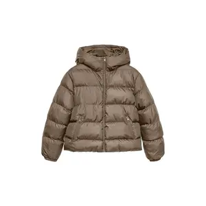 Куртка Vero Moda Dina Short puffer, коричневый
