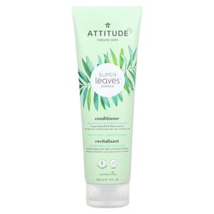 ATTITUDE Super Leaves Science натуральный кондиционер питает и укрепляет Масло из виноградных косточек и листья оливы 240 мл (8 oz)
