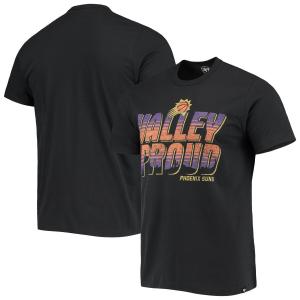 Мужская футболка '47 Black Phoenix Suns Hometown Regional Valley Proud