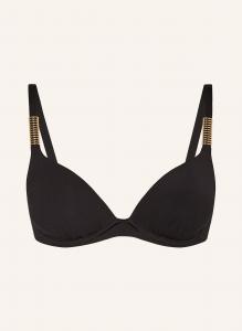 Значок бикини-топа на косточках Chantelle, черный