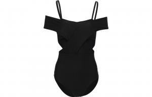 Женский купальник сплошной черный Speedo