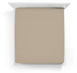 Простыня на резинке Bella Donna Jersey Alto 120x190-130x220 см, цвет шампань Formesse