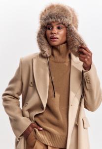 Шапка Cesare Gaspari Beanie, Brown