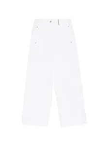 Джинсы с пуговицами Panicale, белый