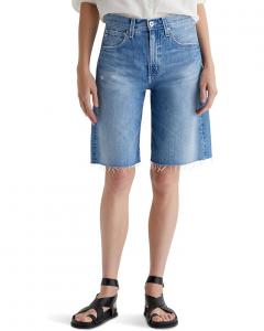 Шорты AG Jeans Hattie High Rise Barrel Shorts, цвет 17 Years Divergent