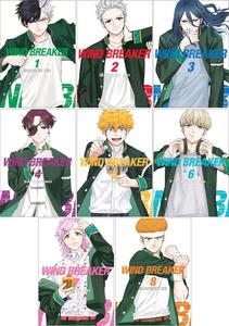 Wind Breaker Vol. 1-8, 8 Books Collection Set, by Satoru Nii (Kodansha Comics)