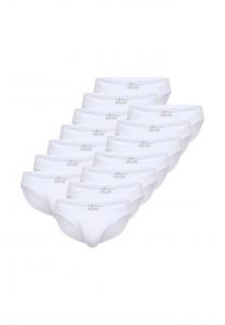 Трусы 14 шт. в упаковке - спортивные трусы-трусы из чистого хлопкового трикотажа уни Tom Tailor, белый