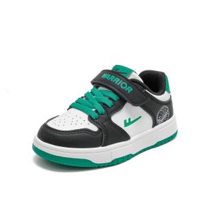Warrior Мальчики Легкие Атлетические Кроссовки с Амортизацией и Дышащим Дизайном Низкие Детские Скейтбординговые Кроссовки Белый