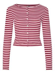 Вязаный кардиган PIECES PCLaya, Carmine Red