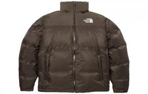 Пуховик унисекс THE NORTH FACE, цвет Brown