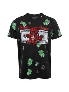 Футболка Cash черная Roberto Geissini