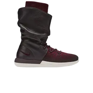 Кроссовки Nike Wmns Roshe Two Hi Flyknit 'Deep Burgundy', красный