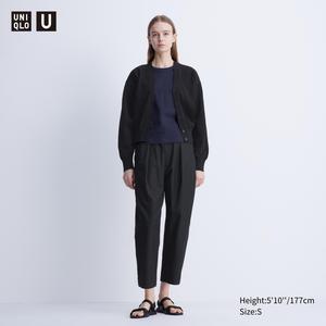 Брюки-парашюты UNIQLO, черный