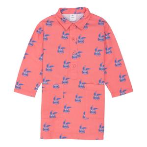 Платье Lapin для девочки в коралловом цвете Wynken