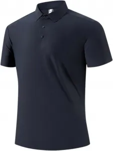 Мужская футболка для гольфа с тремя пуговицами, быстросохнущая