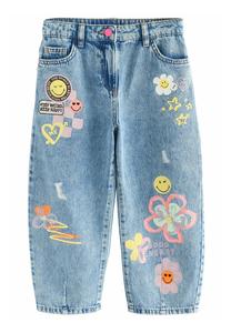 Зауженные джинсы Next, синий