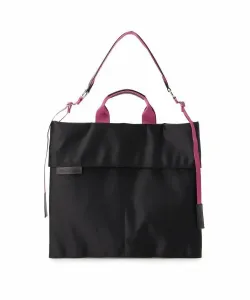 Наплечная сумка Air 2WAY (L) Toff&Loadstone, цвет Black X Magenta (719)