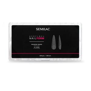 Формы для ногтей Acrylgel Pointed 120 шт Semilac