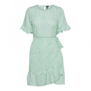 Короткое платье Vero Moda Henna 2/4 Short Sleeve, оранжевый