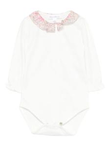 Боди Tartine Et Chocolat с цветочным воротником, белый