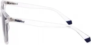 Солнцезащитные очки Polaroid PLD 6163/F/S 900 CRYSTAL 64/14/140 (унисекс), Transparent