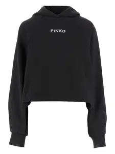 Толстовка с вышитым логотипом PINKO, черный