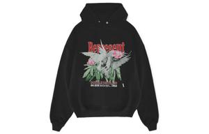 Дабл Дистилд Худи REPRESENT, черный