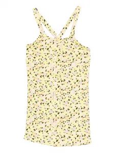 Платье с цветочным принтом и перекрестными бретелями ME FUI, зеленый