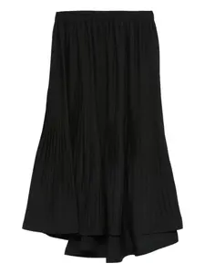 Плиссированная юбка P.A.R.O.S.H., черный