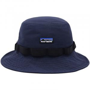 ACAP Хлопковая панама унисекс темно-синяя, Navy Blue