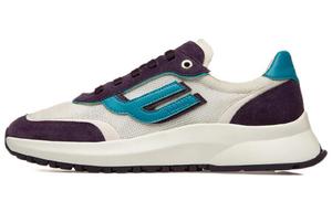 Кроссовки BALLY Casual Shoes Men Low-Top White Purple/Blue