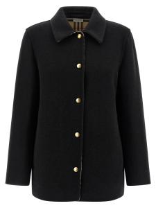 Куртка с подкладкой в клетку Burberry BURBERRY, черный