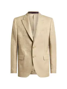 Блейзер с принтом "пейсли" Etro, бежевый